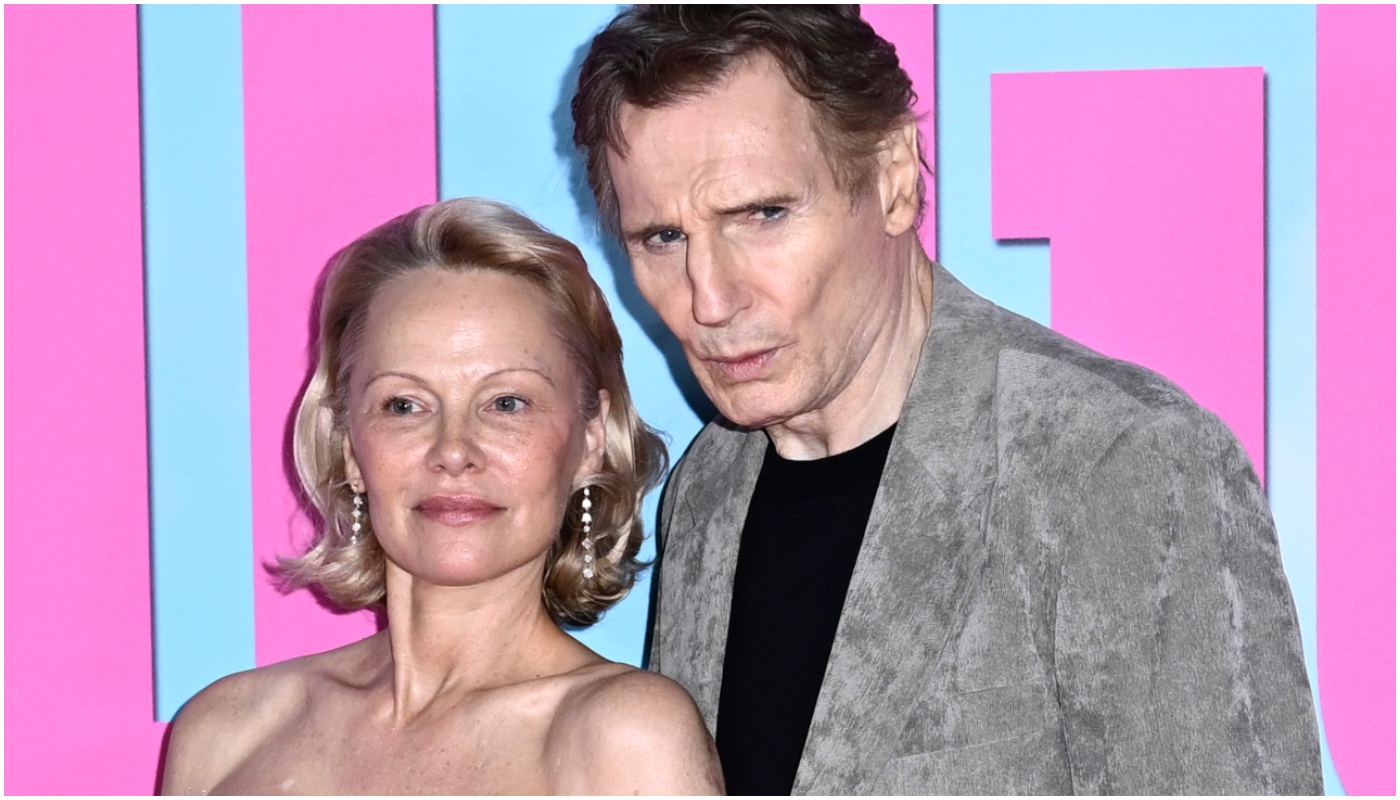 pamela anderson e Liam Neeson