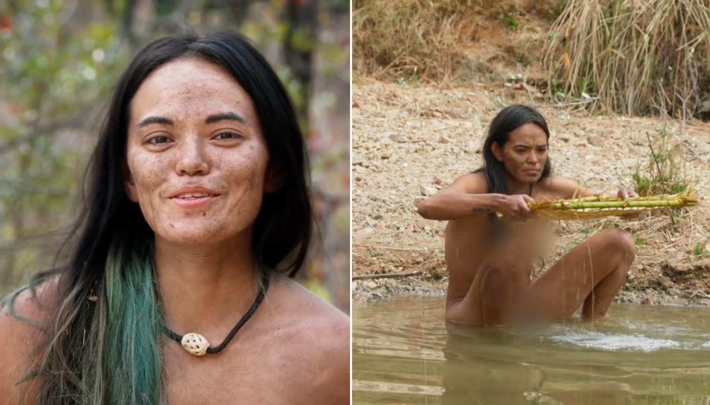 Participante do "Largados e Pelados". (Créditos: Reprodução / HBO Max)