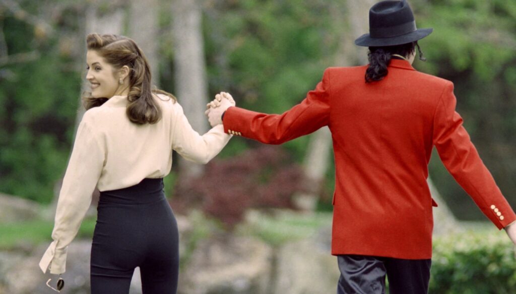 Michael Jackson e Lisa Marie Presley