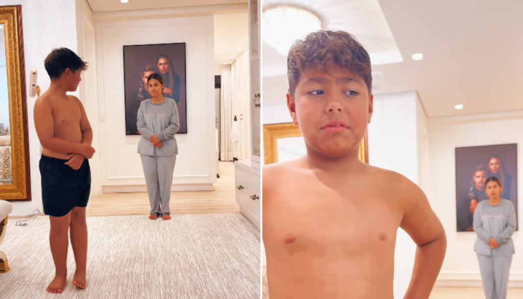 Simone Mendes e o filho, Henry. (Créditos: Reprodução / Instagram @simonemendes)