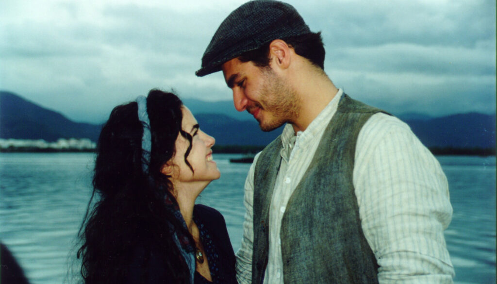 Giuliana (Ana Paula Arósio) e Matteo (Thiago Lacerda) de "Terra Nostra"