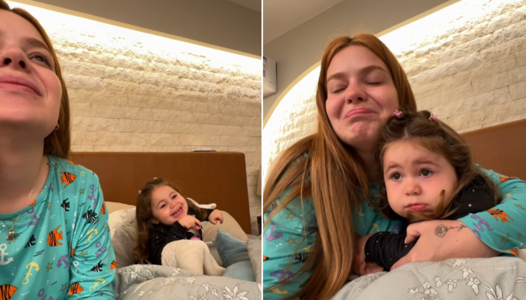 Viih Tube e a filha, Lua. (Créditos: Reprodução / Instagram @viihtube)