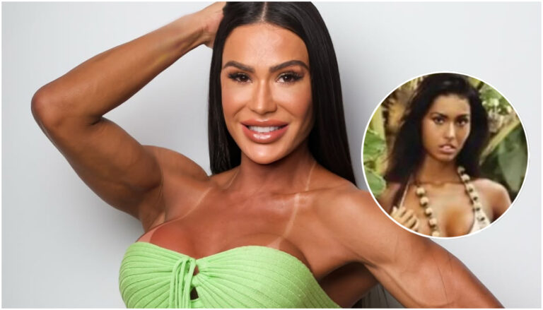 Gracyanne Barbosa antes e depois