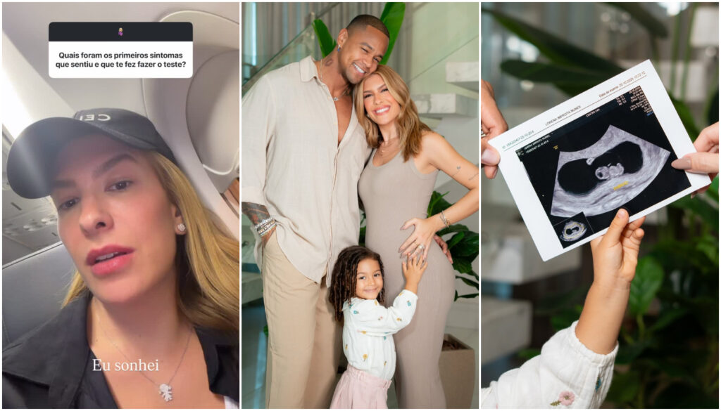 Segunda gravidez de Lore Improta