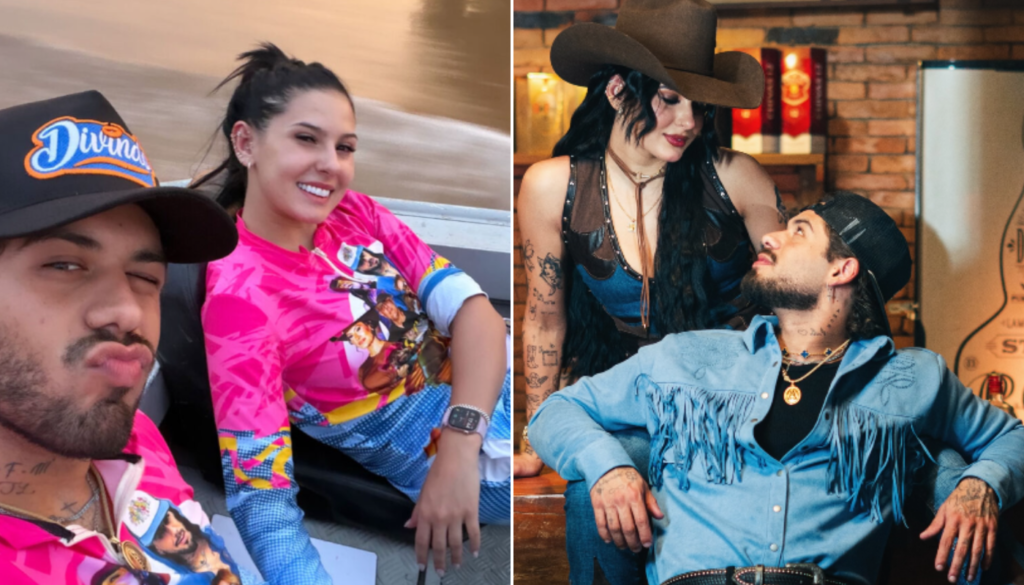 Ana Castela e Zé Felipe. (Créditos: Reprodução / Instagram @zefelipe)