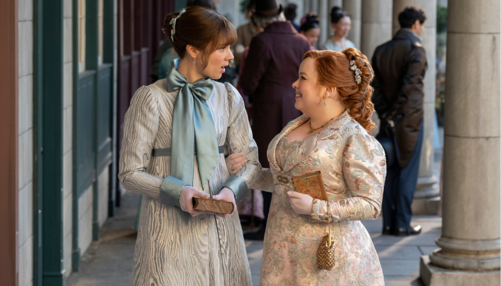 Cena de Bridgerton. (Crédtios: Reprodução / Netflix / Liam Daniel)