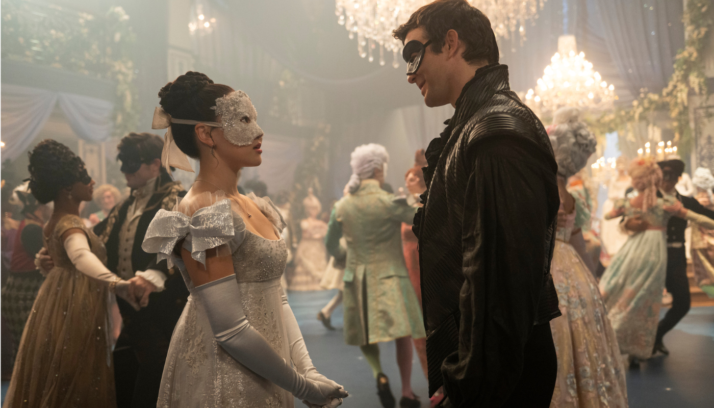 Cena de Bridgerton. (Crédtios: Reprodução / Netflix / Liam Daniel)