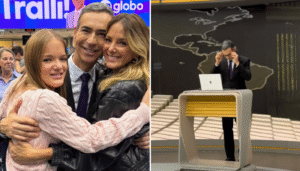 César Tralli. (Créditos: Reprodução / Instagram @ticipinheiro)