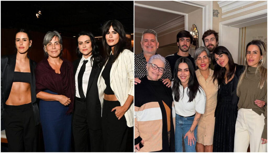 Família da atriz Glória Pires e do cantor e compositor Orlando Morais