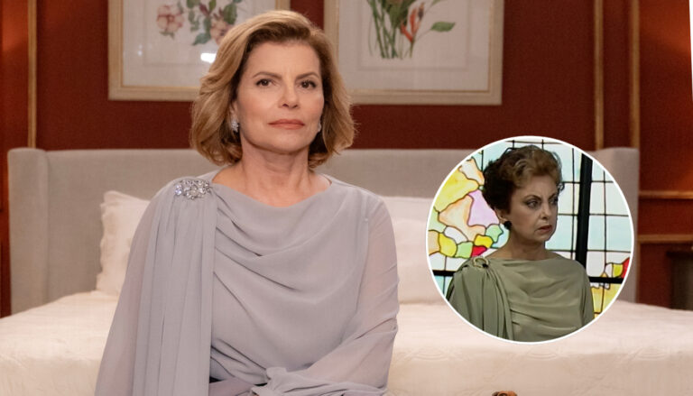 Debora Bloch usa figurino inspirado na Odete Roitman original para cena da morte