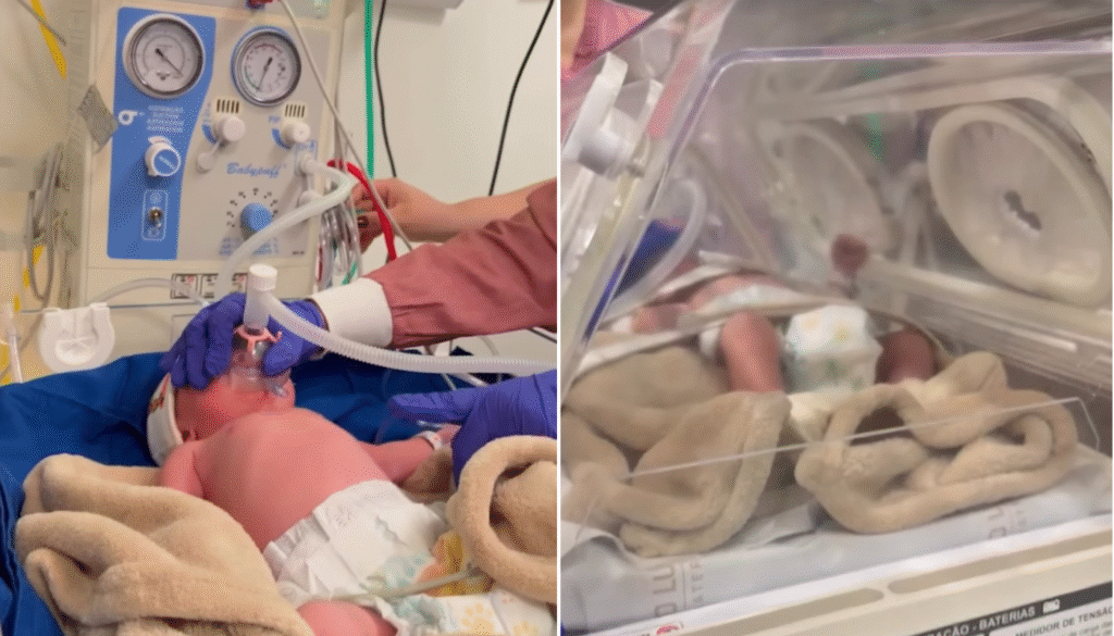 Eloáh, filha de Maíra Cardi e Thiago Nigro.  (Créditos: Reprodução / Instagram @maíracardi)