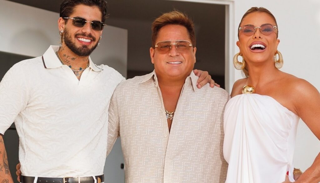 Poliana Rocha, Zé Felipe e Leonardo