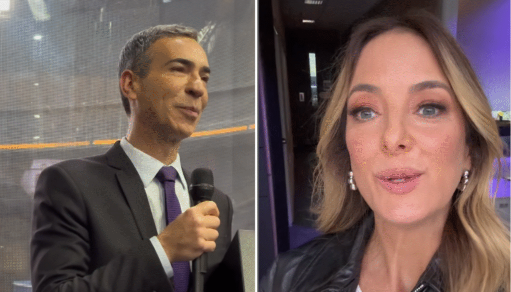 César Tralli e Ticiane Pinheiro. (Créditos: Reprodução / Instagram @ticipinheiro)