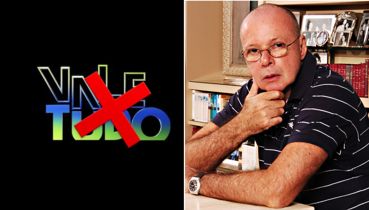 Gilberto Braga, autor de "Vale Tudo". (Créditos: Reprodução Instagram @edgarmourabrasil / Globo / Márcio de Souza)