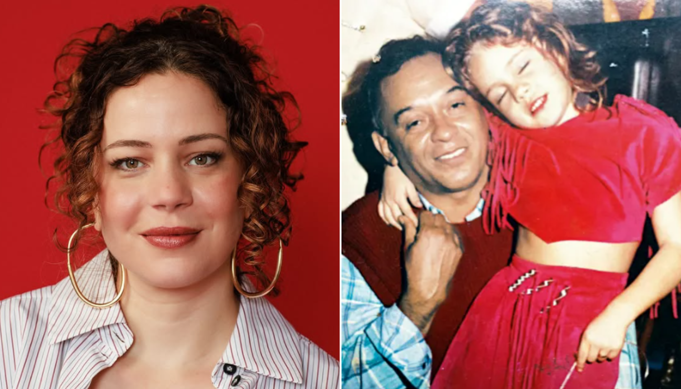 Leandra Leal com seu pai. (Créditos: Reprodução / Instagram @leandraleal)