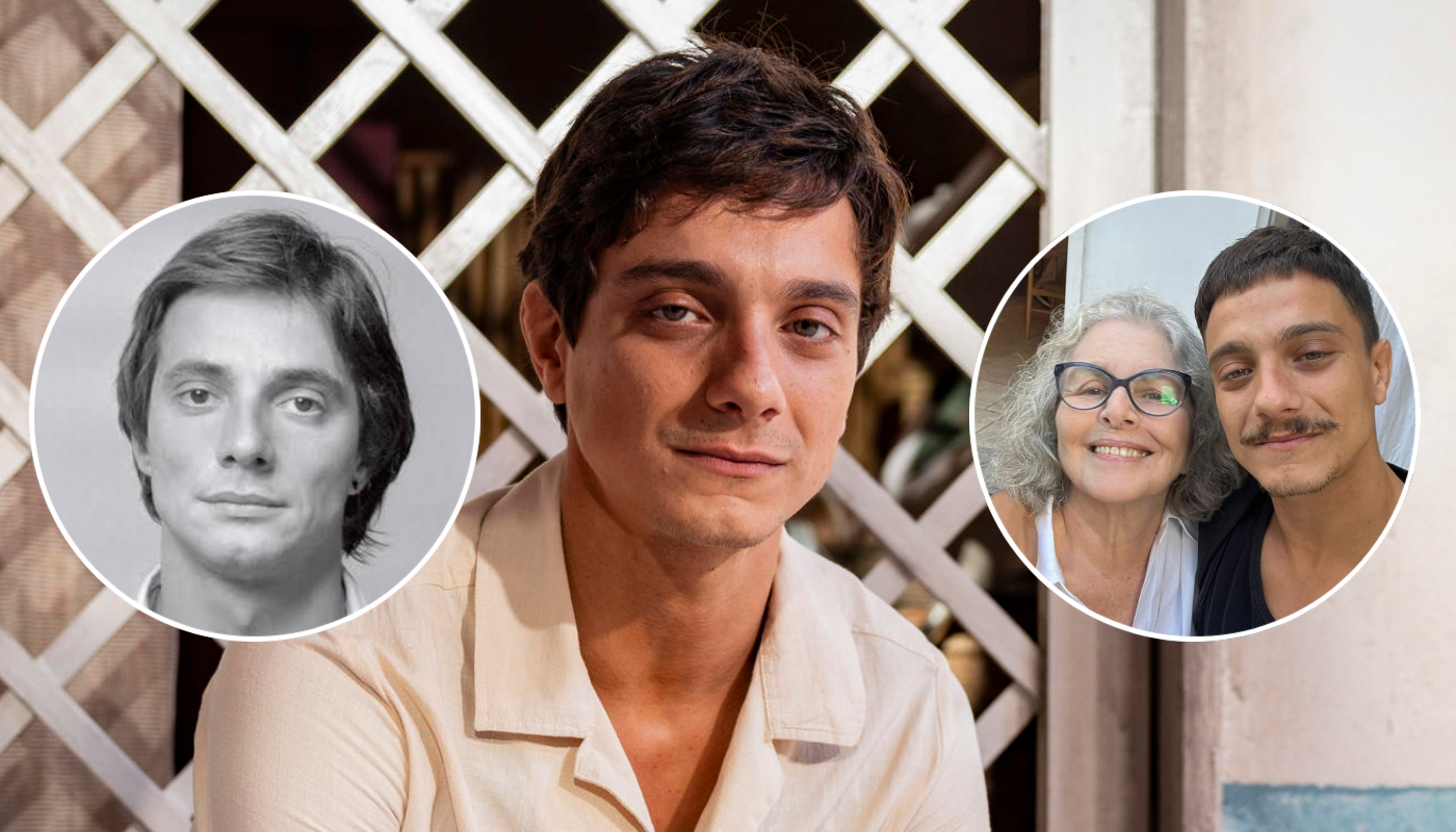 Comparado a Fábio Jr., Cadu Libonati é neto de Irene Ravache