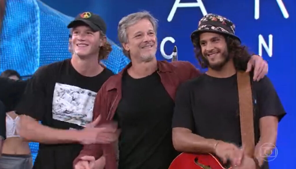 Pedro e Diogo Novaes e Marcelo Novaes