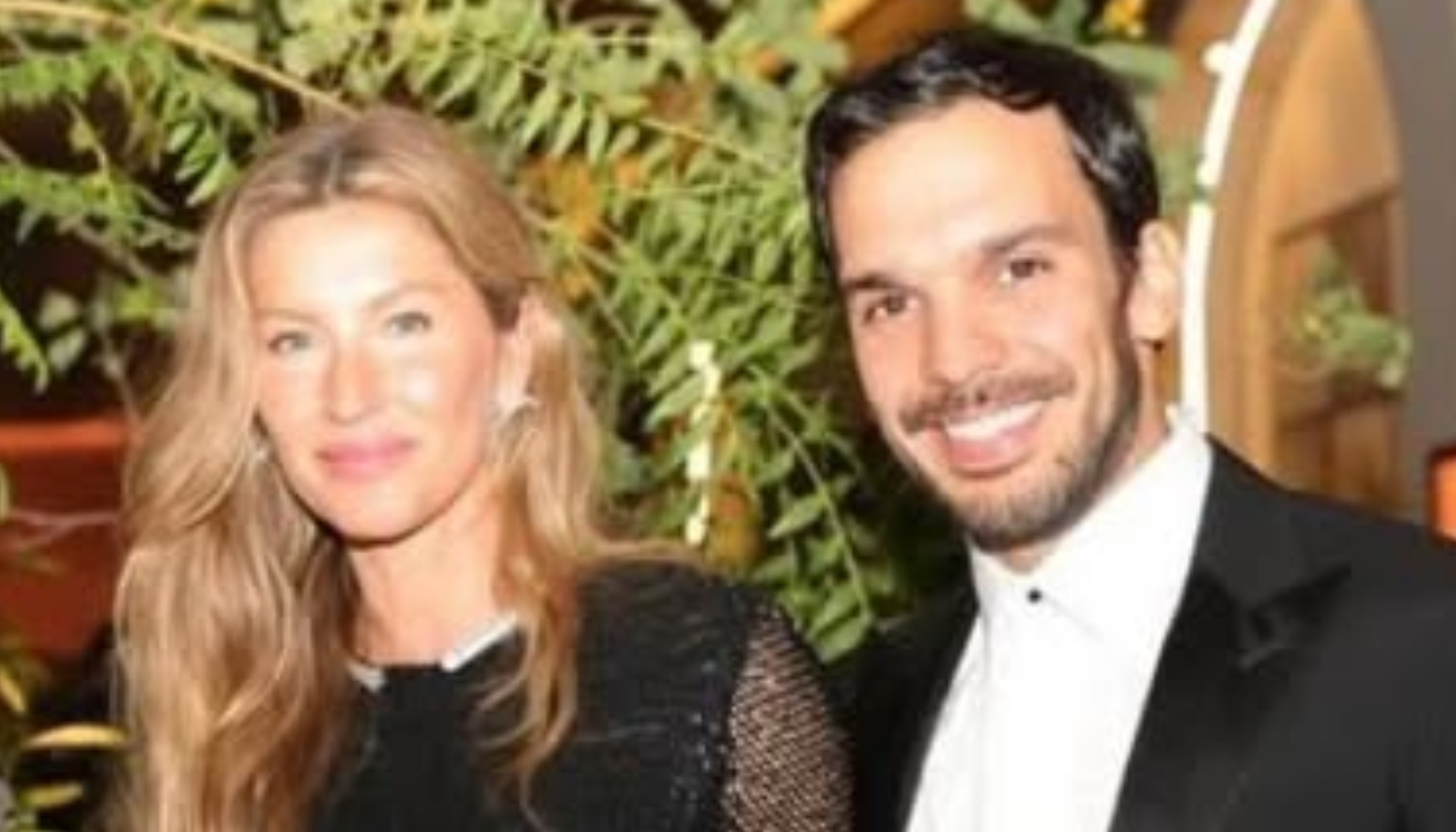 Gisele Bündchen publica foto com o namorado, Joaquim Vicente