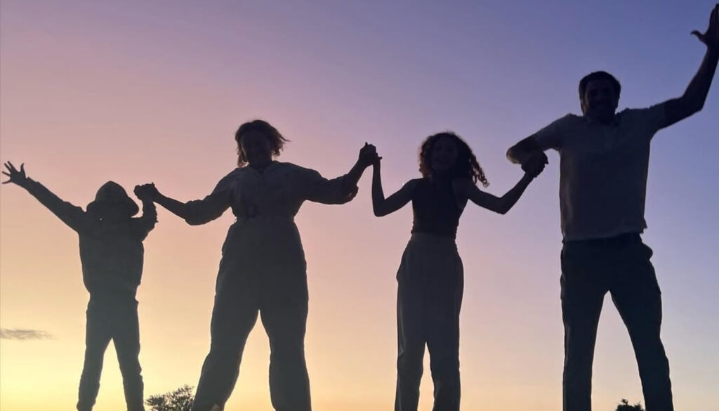 Paula Braun, Mateus Solano e filhos