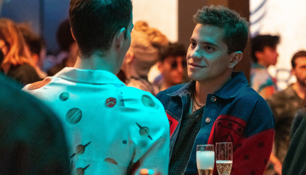 André Lamoglia em "Elite". (Créditos: Reprodução / Matías Uris / Netflix)