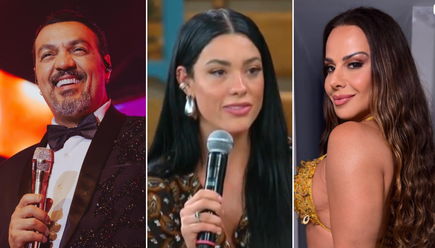 Belo, Rayane Figliuzzi e Viviane Araújo.