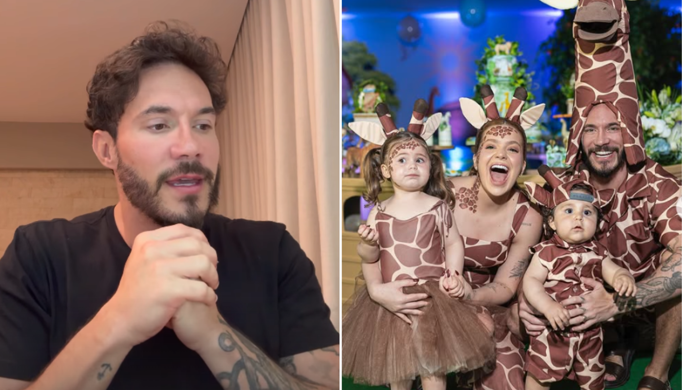 Eliezer, Viih Tube e os filhos. (Créditos: Reprodução / Instagram @eliezer)