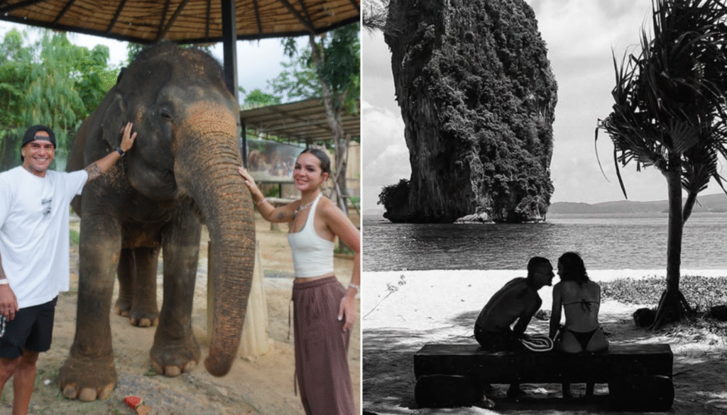 Mel Maia e o namorado. (Créditos: Reprodução / Instagram @melissamelmaia)