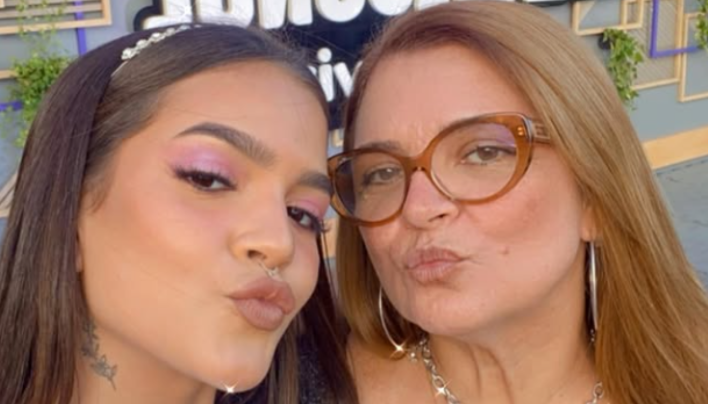 Mel Maia e sua mãe, Debora Maia. (Créditos: Reprodução / @debora.maiasousa)