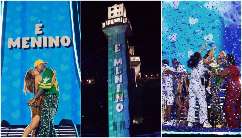 A dançarina Lore Improta e o cantor Leo Santana terão um menino que se chamará Lorenzo.