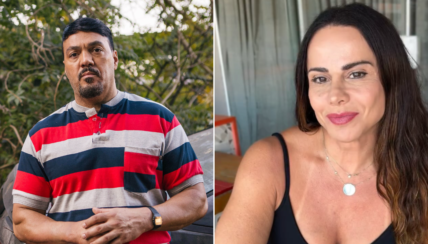 Belo e Viviane Araújo. (Créditos: Reprodução / Globo / Fabiano Battaglin / Instagram @araujoviviane)