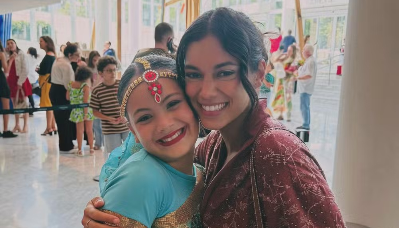 Alane Dias se declara à enteada, neta de Preta Gil: “Você é pura luz”