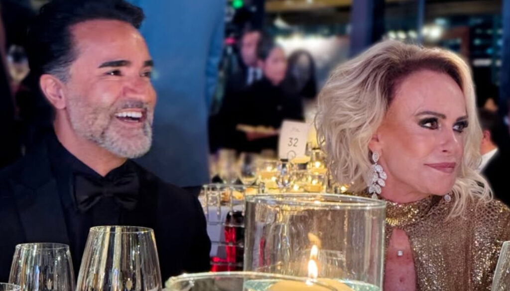 Ana Maria Braga e o jornalista Fábio Arruda se casaram em abril de 2025