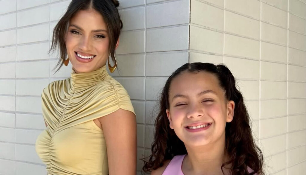 Sol de Maria é filha de Fran com a modelo e atriz Laura Fernandez