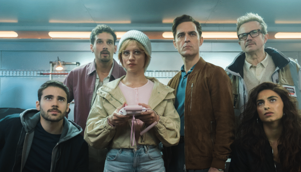 "Berlim e a Dama com Arminho". (Créditos: Reprodução / Netflix)