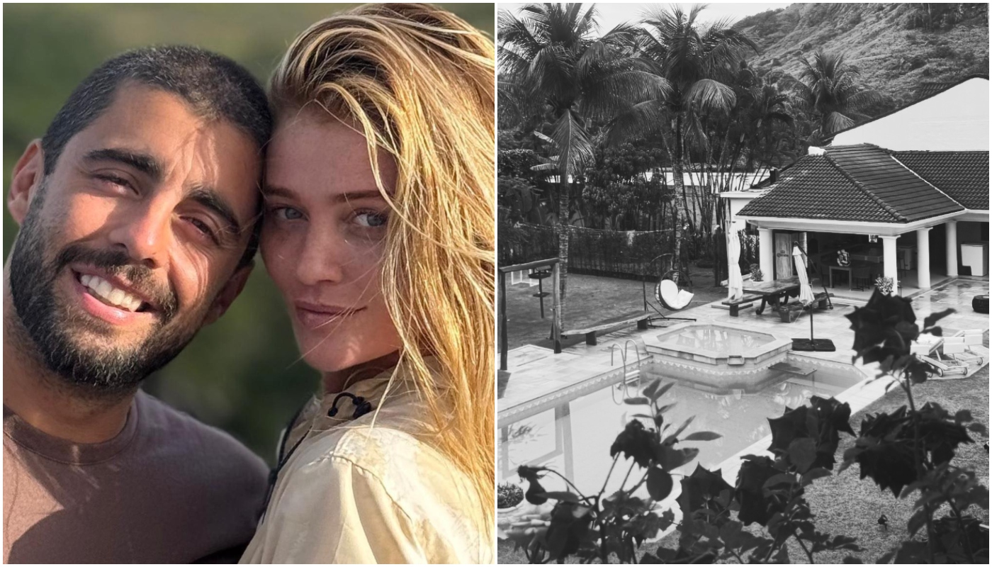 Pedro Scooby e Cintia Dicker