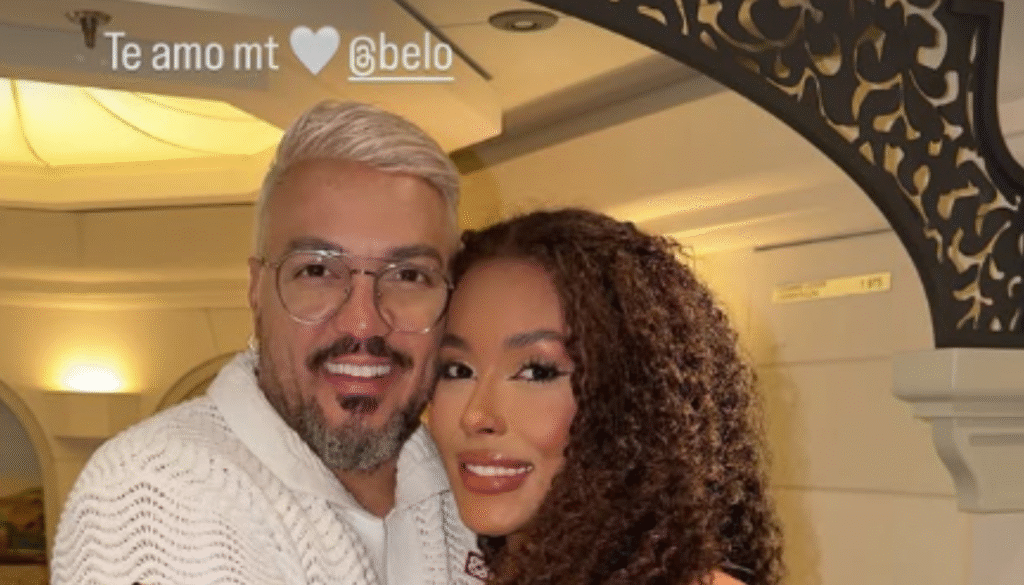 Irmã de Gracyanne com Belo. (Créditos: Reprodução / Instagram @giovanna_jacobina)