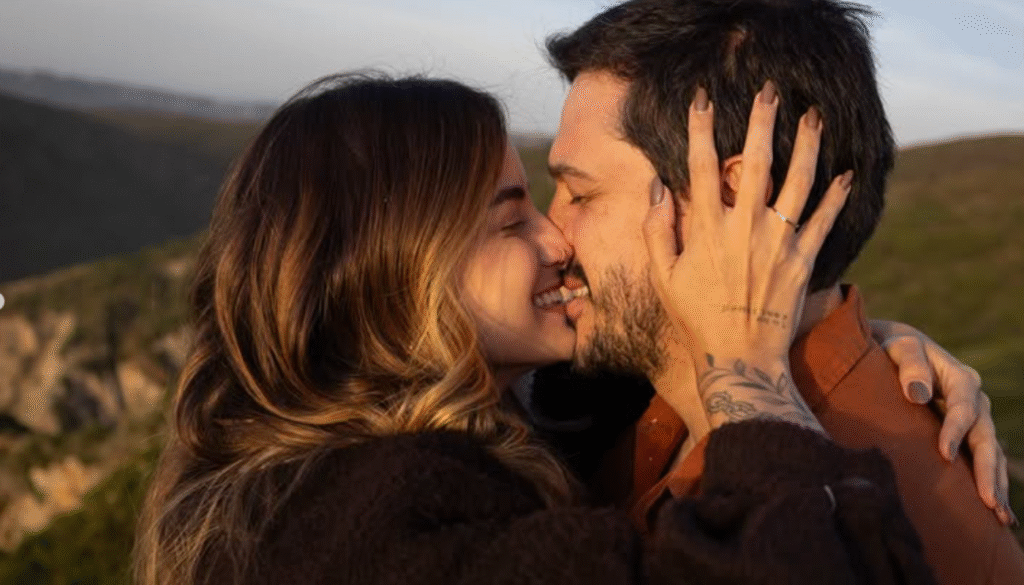 Mari Palma e Osmar Campbell. (Créditos: Reprodução / @maripalma)