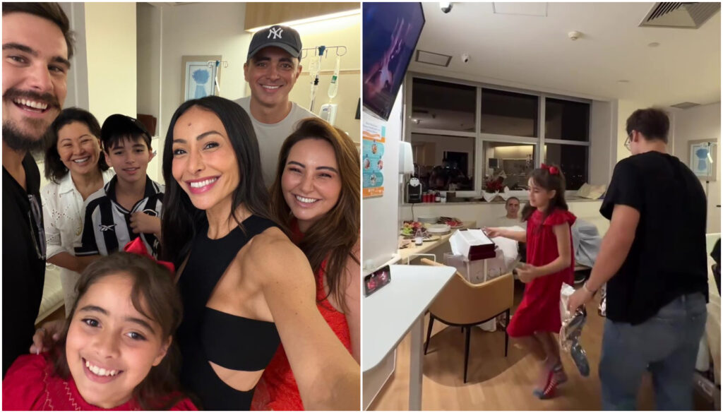 Natal improvisado família Sabrina Sato