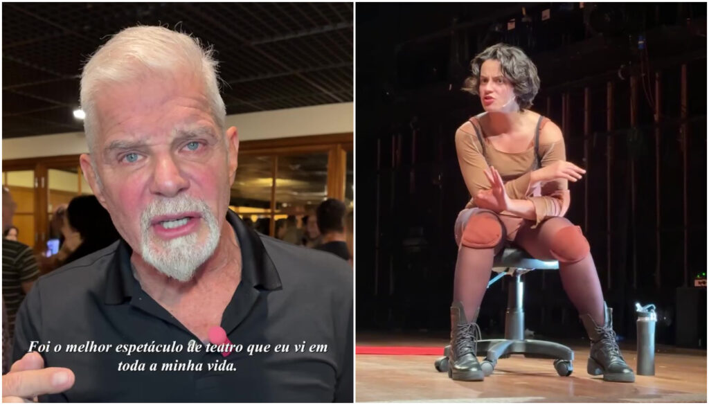 Raul Gazolla apoiou a atriz Milla Fernandez, a quem chama de filha