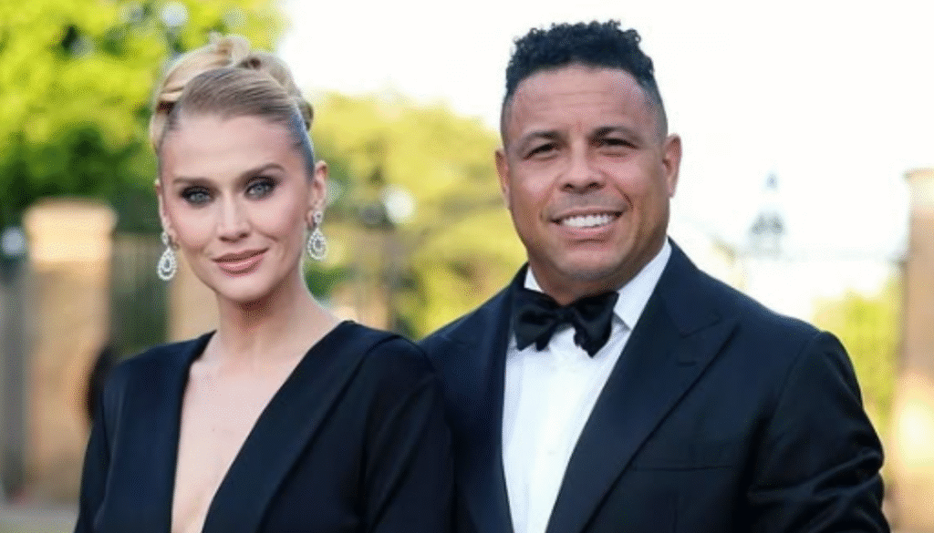 Ronaldo Fenômeno e Celina Locks. (Créditos: Reprodução / Instagram @celinalocks)