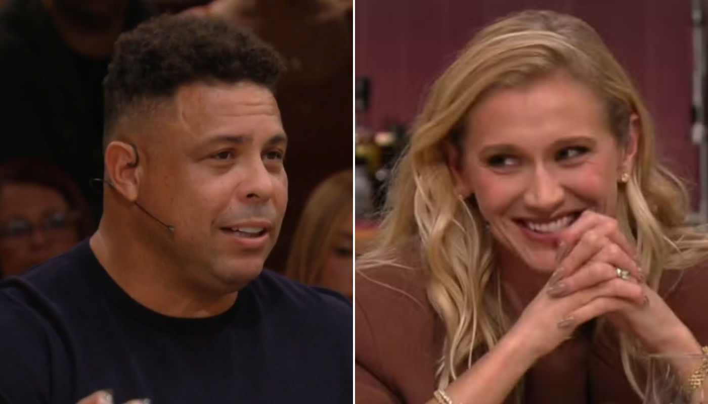 Ronaldo Fenômeno brinca com diferença de idade entre ele e a esposa: “Nem era nascida”