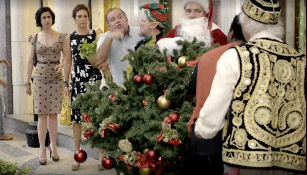 Cena da série "Tapas e Beijos". (Créditos: Reprodução / Globoplay)