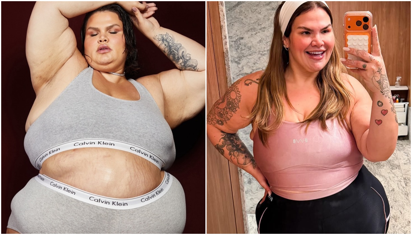 Oito meses após cirurgia bariátrica, Thais Carla já eliminou 75 kg: veja a transformação