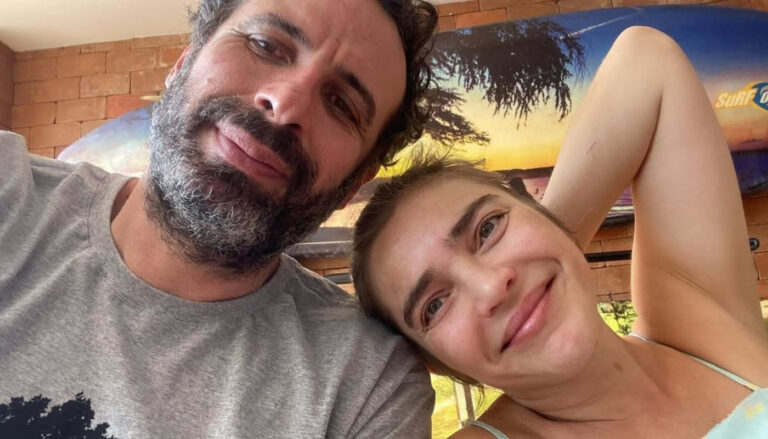 César Ferrario e Titina Medeiros