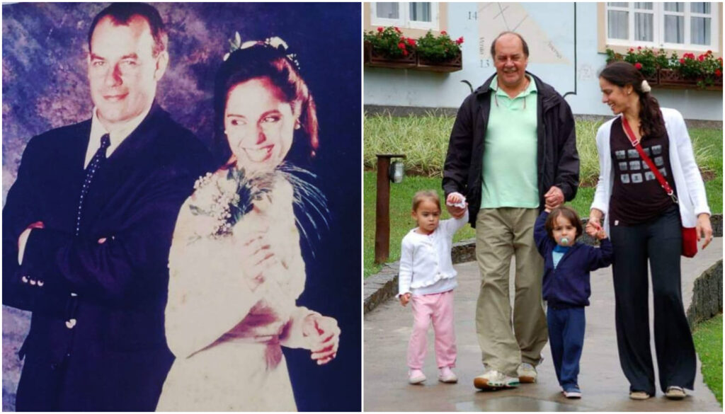 Claudia Mauro e Paulo César Grande estavam casados há 20 anos quando decidiram por filhos