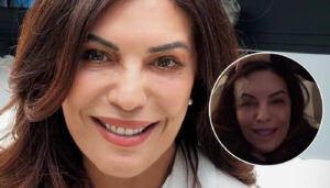 Márcia Goldschmidt escorrega e bate cabeça em quina