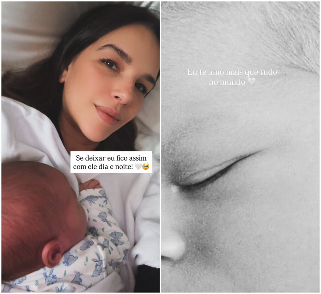 Mariana Rios e o filho, Palo