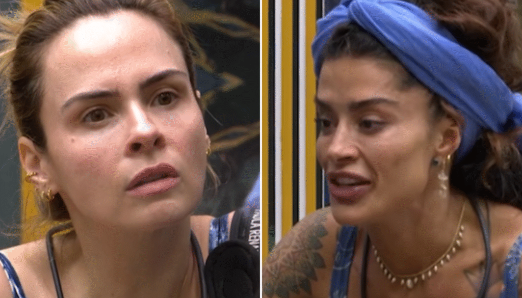 Ana Paula e Aline Campos no BBB26. (Créditos: Reprodução / Instagram @bbb)