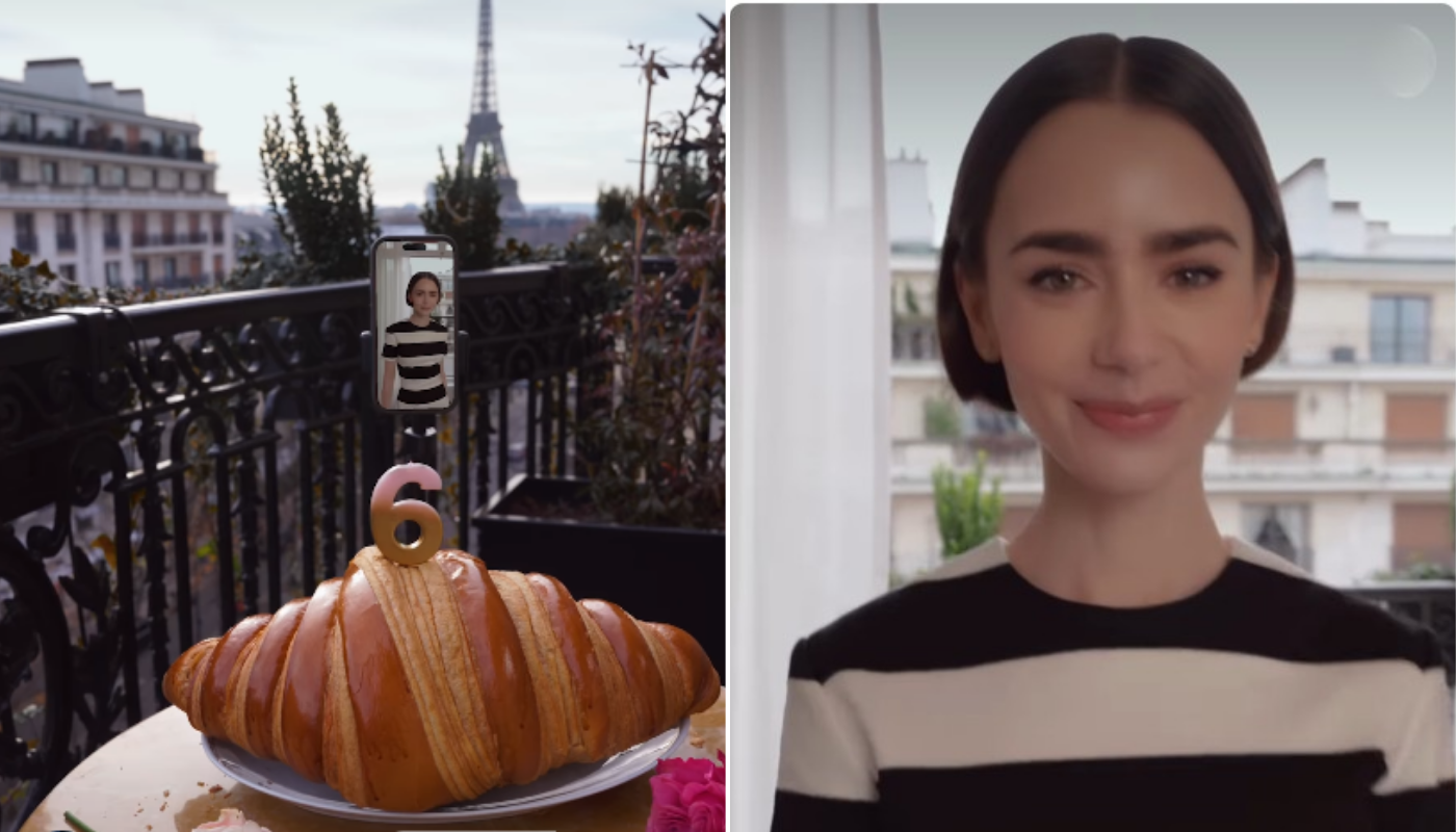 "Emily em Paris" terá sexta temporada. (Créditos: Reprodução / Instagram @netflixbrasil)