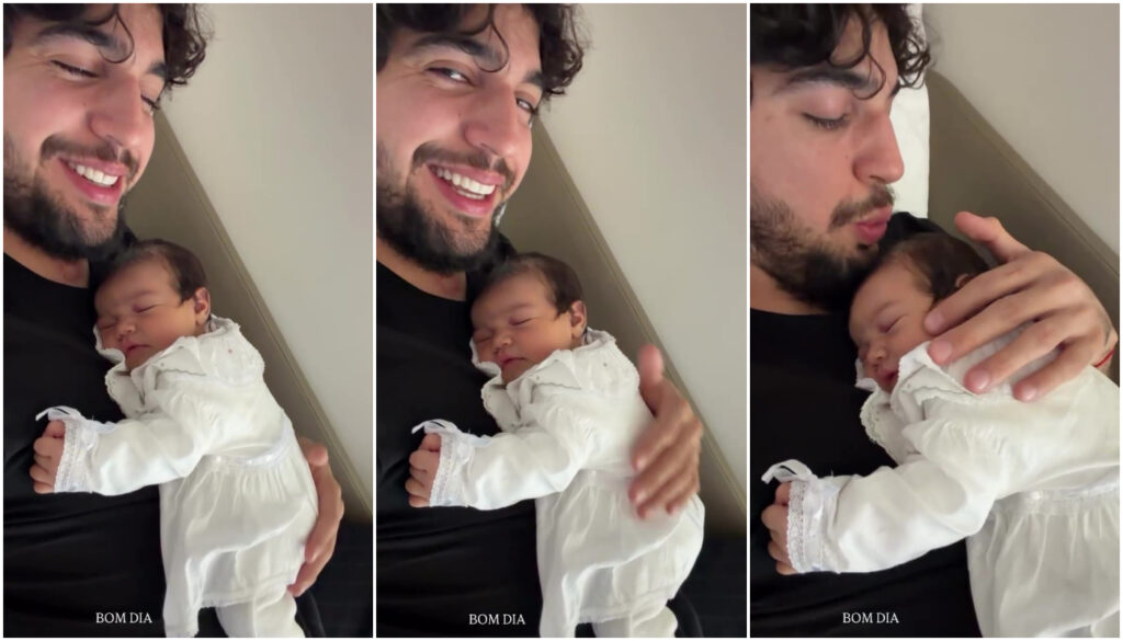 Nattan baba por Zuza: "Como não se apaixonar por uma coisinha dessa?"